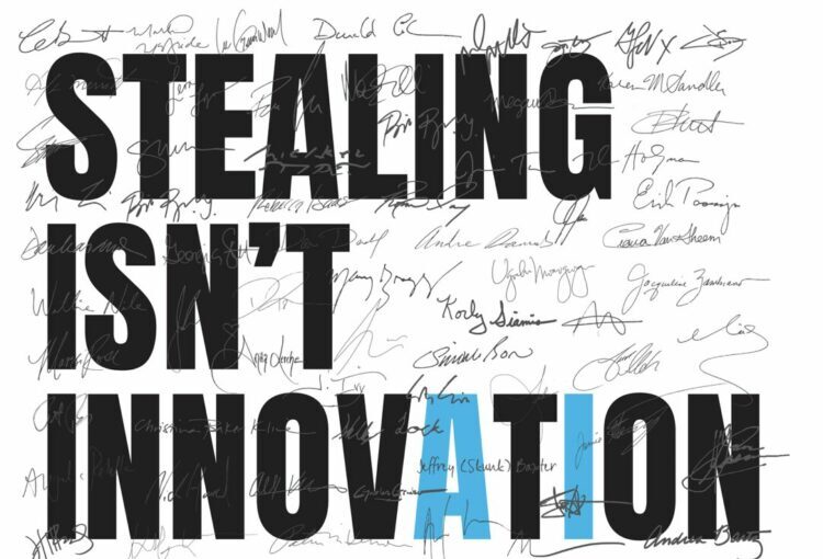 Más de 800 artistas, actores y escritores denuncian el «robo a gran escala» de la IA